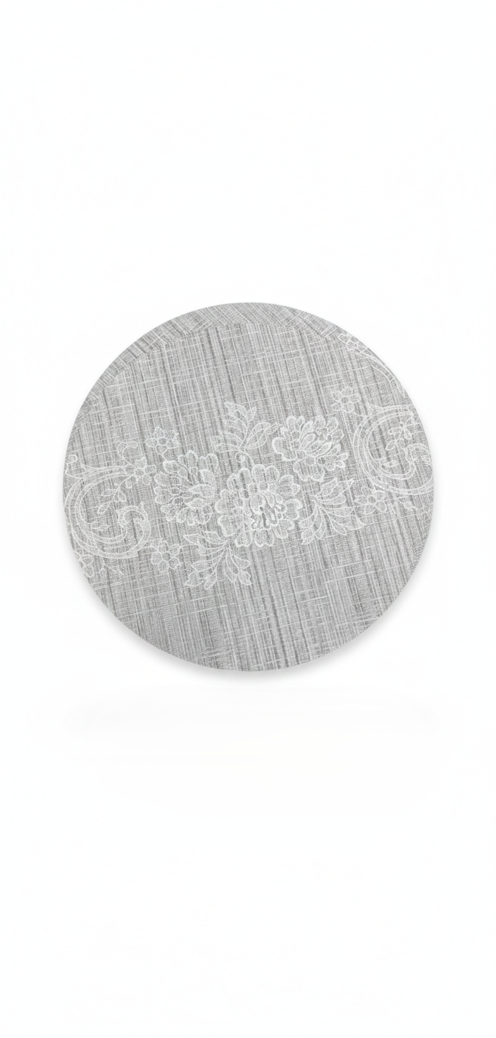 פלייסמנט פרחים עגול-פלייסמנט-סופר הום-לבן-סופר הום