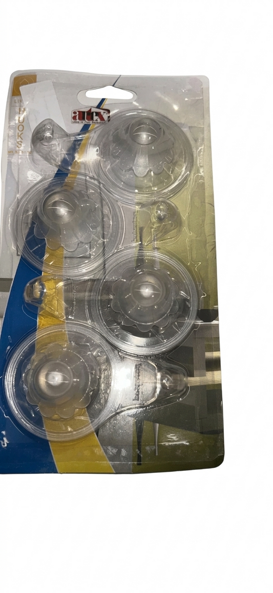 קולב ואקום פרח - סט 4 יחידות-וו תליה-ARTEX HOME-סופר הום