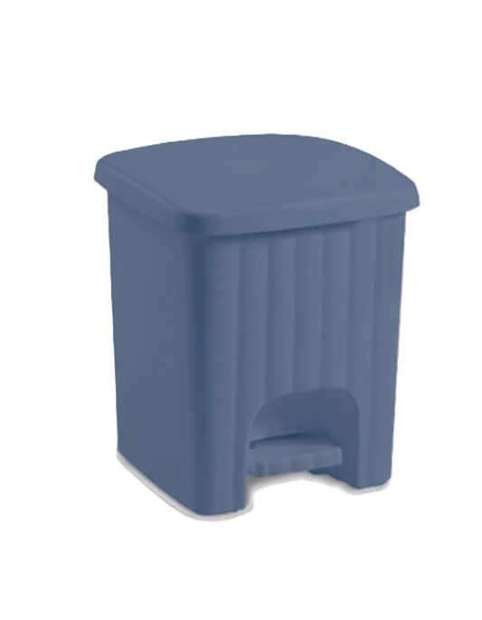 פח אשפה Pedalina - מגוון צבעים-פח לשירותים-Stefanplast-כחול-סופר הום