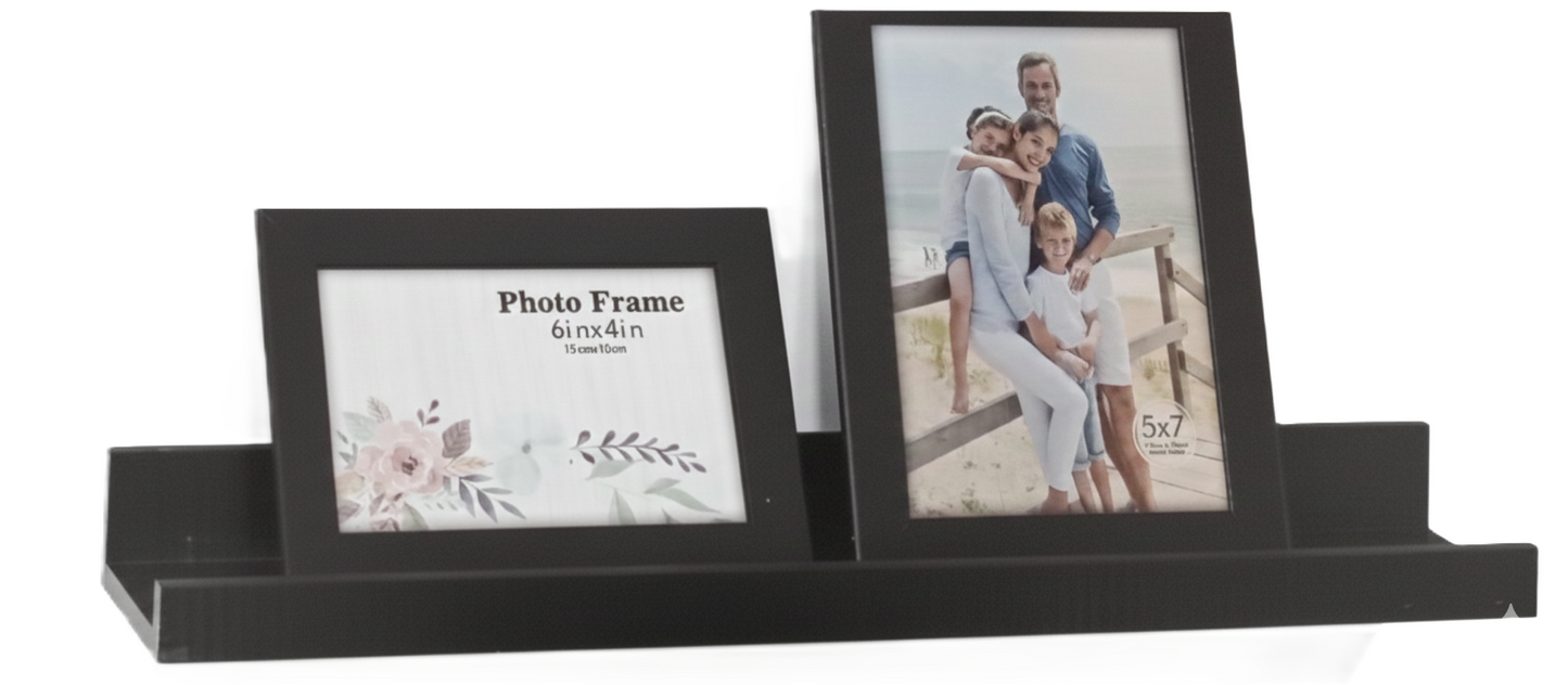סט מדף מעוצב עם 2 מסגרות לתמונות-מסגרת לתמונה-MAMA-סופר הום