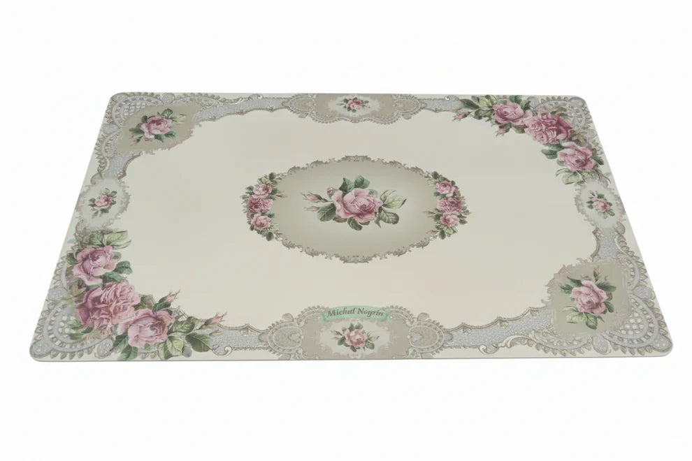 פלייסמנט שמנת ורוד - דגם מיכל נגרין-פלייסמנט-SUPERHOME סופרהום-סופר הום