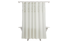 טען תמונה לצפייה בגלריה, וילון אמבטיה MAXIME - מגוון דוגמאות-וילון אמבטיה-SUPERHOME סופרהום-פרחים קרם-סופר הום