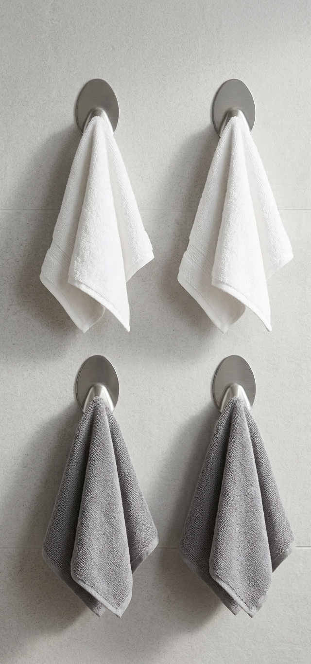 קולב מדבקות - 4 יחידות-וו תליה-Home smart-סופר הום