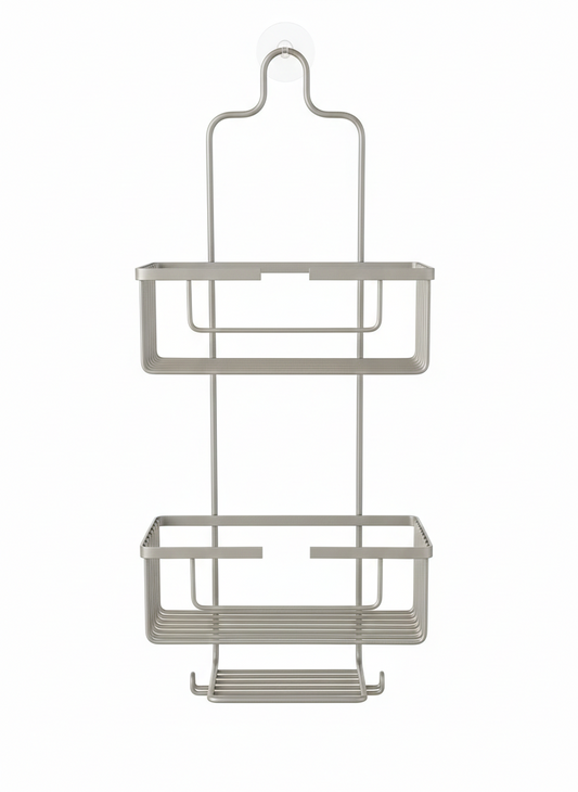 מתקן תלייה לאביזרי מקלחת-מתקן מדפים נתלה-Honey can do-סופר הום