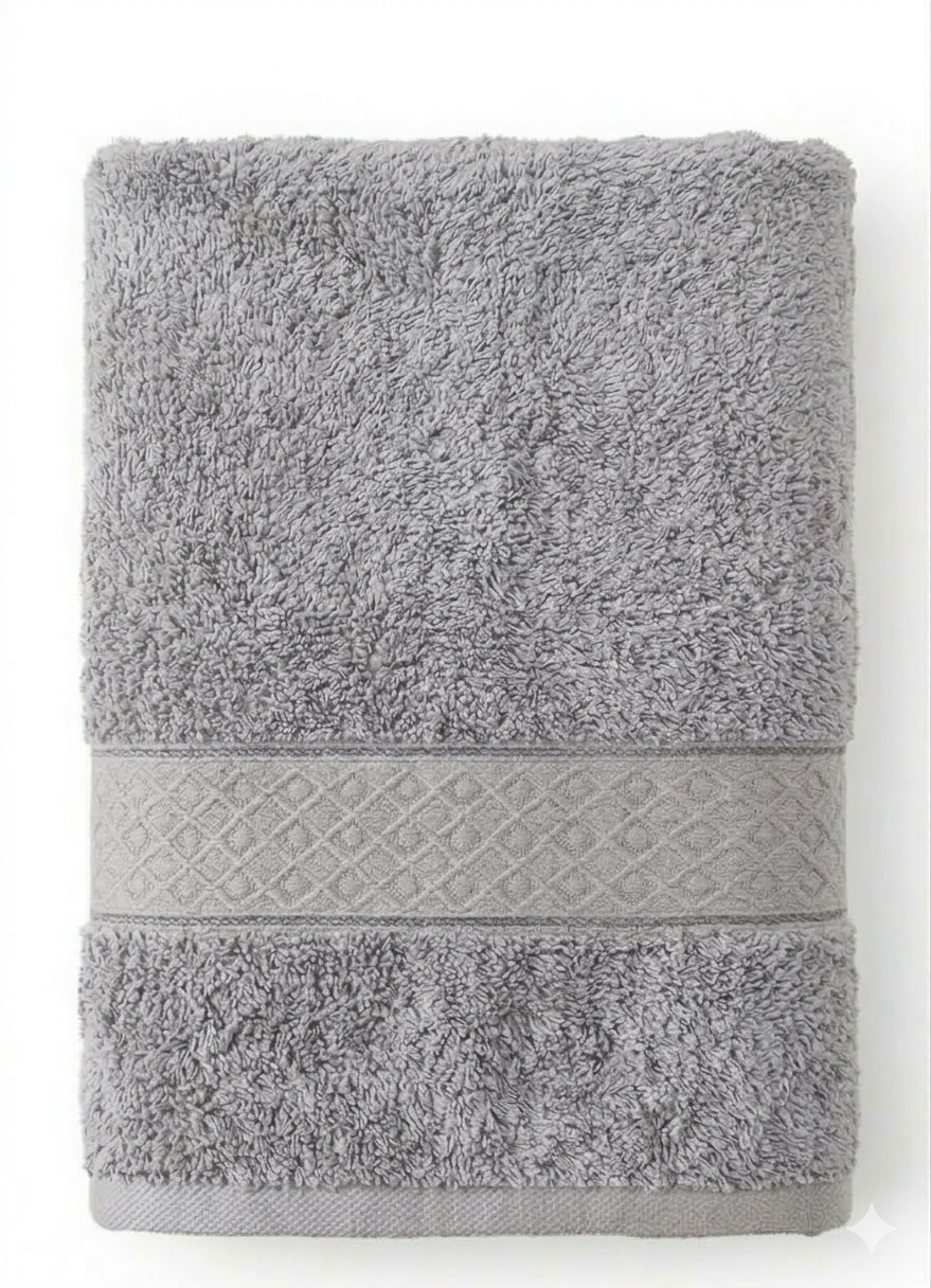 מגבת גוף 70*140 ס"מ - מגוון צבעים-מגבת גוף-Cotton Avenue-אפור-סופר הום