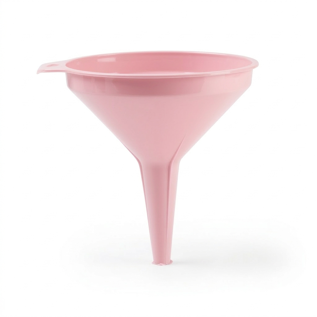 משפך פלסטיק קוטר 12 - מבחר צבעים-משפך-סופר הום-ורוד-סופר הום