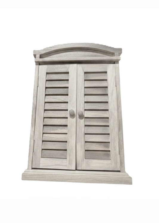 מראה תריס וינטג' לבן 45*60-א. לויזון-סופר הום