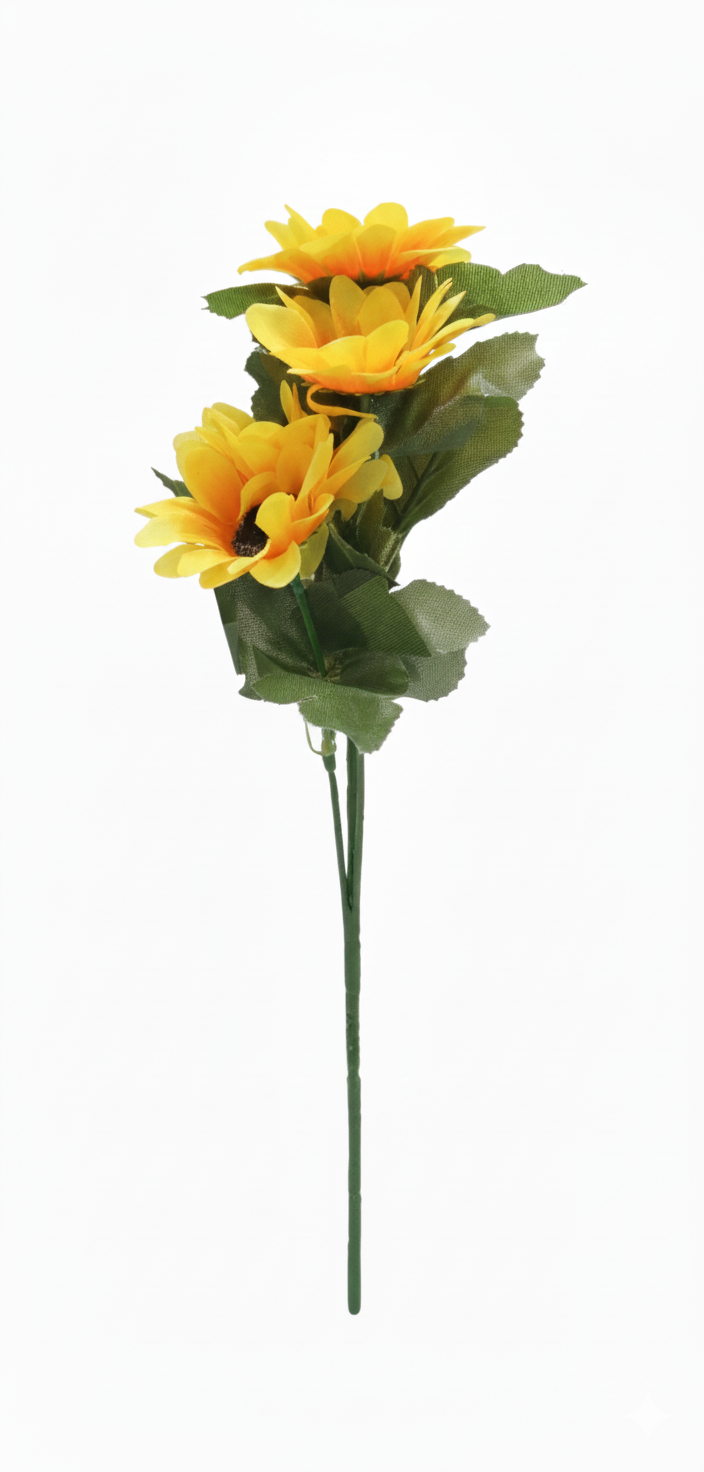 בוקט פרחי חמנייה צהובים-פרחים-SUPERHOME סופרהום-סופר הום