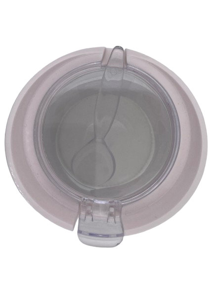 צנצנת זכוכית לתבלינים עם מכסה וכפית מפלסטיק-צנצנת תבלינים-סקטור אפיקים-סופר הום