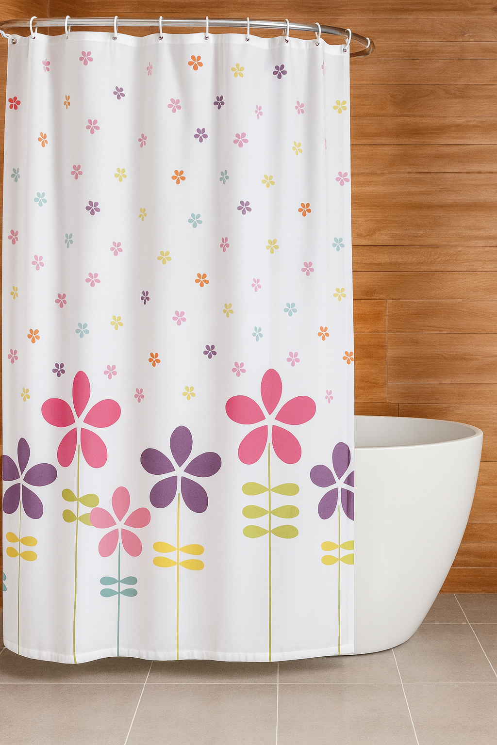 וילון אמבט צבעוני 1.80*1.20 - מגוון דגמים-וילון אמבטיה-Aquila-פרפרים-סופר הום