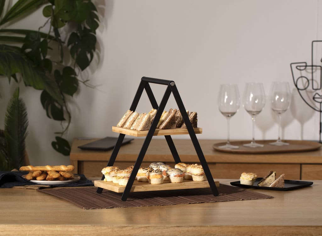 סטנד עץ 2 קומות-מעמד קומות-סופר הום-סופר הום