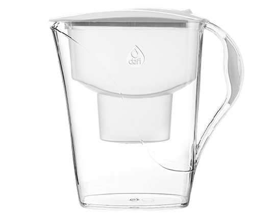 קנקן מים בריאותי עם נורת לד , פילטר ובקבוק ספורט-קנקן פלסטיק-DAFI-סופר הום