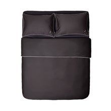 Load image into Gallery viewer, NAUTICA סט מצעים כותנה איכות פרימיום במגוון צבעים-סט יחיד-NAUTICA-כחול+מסגרת לבנה-יחיד-סופר הום