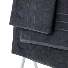 טען תמונה לצפייה בגלריה, מגבות מכל הגדלים במגוון צבעים-סדרת מגבות עם כל הגדלים-NAUTICA-50/90-אפור בהיר-סופר הום