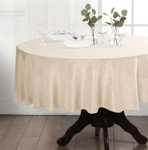 Load image into Gallery viewer, מפת שולחן עגולה דגם מילאן בז'\אפור-מפת שולחן-ASHRAM-בז' בוהק-סופר הום