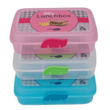 Load image into Gallery viewer, קופסת אוכל מחולקת-קופסאות מטבח פלסטיק-SUPERHOME סופרהום-כחול-סופר הום