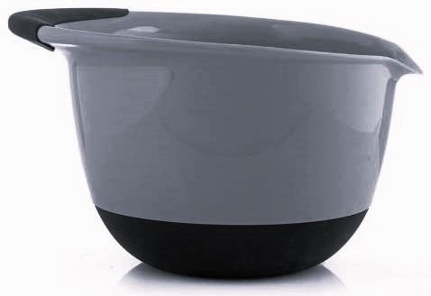 קערת עירבול 26 ס''מ 2.8 ליטר מבית נעמן - אפור כהה-קערות פלסטיק-Naaman נעמן-סופר הום