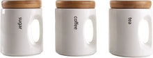 טען תמונה לצפייה בגלריה, סט 3 קופסאות אחסון-סט תה קפה סוכר-Naaman נעמן-סופר הום