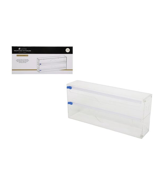 מתקן אקרילי לנייר כסף וניילון נצמד-מתקן לנייר מטבח-Cucina-סופר הום