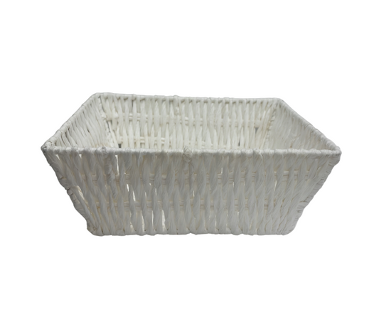 מגש פייפר טבעי מלבני - מגוון צבעים-סלסלת הגשה-SUPERHOME סופרהום-לבן-סופר הום