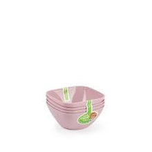 Load image into Gallery viewer, סט 4 קעריות אופל פורט – 175 מ"ל-קערית פלסטיק-Plasticforte-ורוד-סופר הום