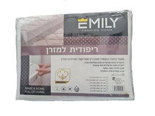 טען תמונה לצפייה בגלריה, ריפודית למזרן זוגי\יחיד EMILY-ריפודית למזרן-EMILY-זוגי: 140*200 ס"מ-סופר הום