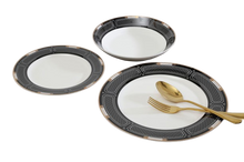 טען תמונה לצפייה בגלריה, סט צלחות פורצלן איכותי 18 חלקים-סט צלחות פורצלן-GOLYAN-סופר הום