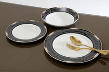 טען תמונה לצפייה בגלריה, סט צלחות פורצלן איכותי 18 חלקים-סט צלחות פורצלן-GOLYAN-סופר הום