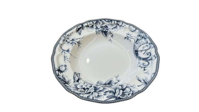 סט 18 חלקים BONE CHINA LIMOGES-סט צלחות פורצלן-GOLYAN-סופר הום
