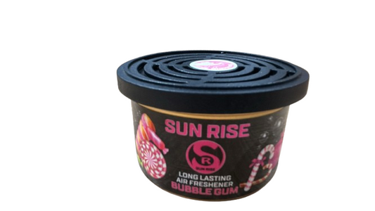 פחית ריח סנרייז במגוון ריחות-מפיץ ריח-SunRise-BUBBLE GUM-סופר הום