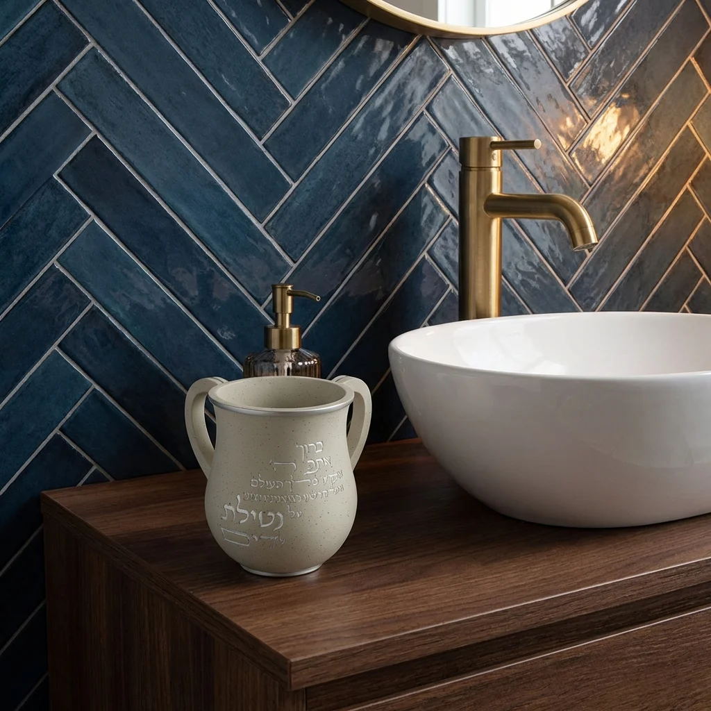 נטלה פולירזין - דגם אבן-נטלה פולירזין-ART JUDAICA-אבן וכיתוב זהב-סופר הום