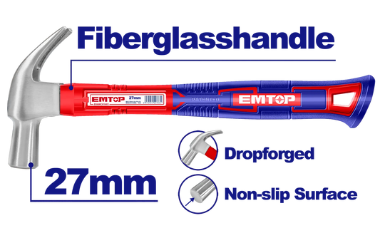 פטיש דו צדדי EMTOP דגם EHAMCH2701 – 27 ס"מ-פטיש-EMTOP-סופר הום