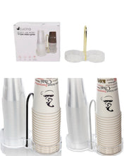 Load image into Gallery viewer, מתקן כוסות אקרילי-מתקן כוסות-Cucina-לבן-סופר הום