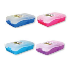 טען תמונה לצפייה בגלריה, קופסת אוכל מחולקת לילדים-קופסאות מטבח פלסטיק-super food-ירוק-סופר הום