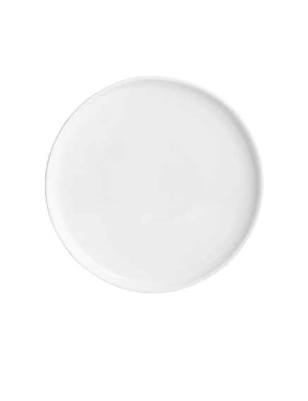 צלחת מלמין לבן 27 ס"מ-צלחת פלסטיק-Cucina-סופר הום