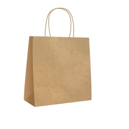 שקית נייר גוון טבעי - מגוון מידות-R GIFT-42×31×12 ס"מ-סופר הום