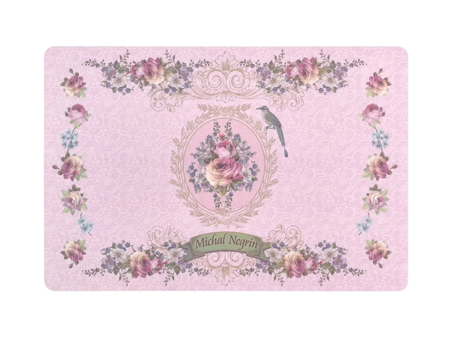 פלייסמנט - דגם מיכל נגרין 28.5×43.5 ס"מ - מגוון צבעים-פלייסמנט-Super Food-ורוד-סופר הום