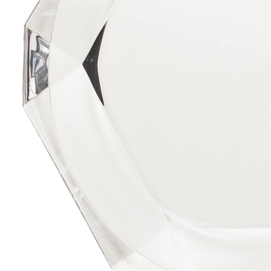 צלחת הגשה Crystallin Reflection זכוכית - 30 ס"מ-מגש זכוכית-Naaman נעמן-סופר הום