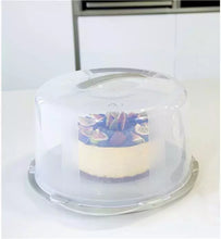 טען תמונה לצפייה בגלריה, פעמון עוגה עגולה יוקרתי שקוף 30/18 ס''מ עם ידית נשיאה נוחה-פעמון לעוגה עגולה-SUPERHOME סופרהום-סופר הום