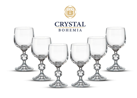 STERNA סט 6 גביעי יין - דגם-גביעים-Crystalite Bohemia-סופר הום