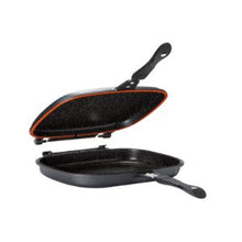 טען תמונה לצפייה בגלריה, Food appeal מחבת גריל כפולה ומתפרקת 32 ס"מ שיש שחור-מחבת גריל-Food Appeal-רגיל-סופר הום