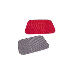 Load image into Gallery viewer, CUCINA משטח יבוש כלים סיליקון בשני צבעים-משטח לייבוש כלים-Cucina-אפור-סופר הום