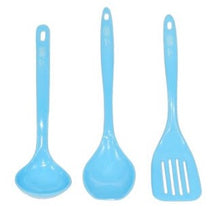 Load image into Gallery viewer, סט כלי ששת איכותי-ששת סיליקון / פלסטיק-KOSHER COOK-כחול-סופר הום