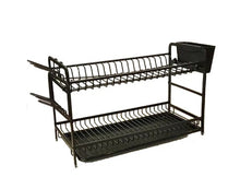 Load image into Gallery viewer, מייבש כלים נירוסטה-מייבש כלים-דיקלית-שחור-סופר הום