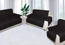 טען תמונה לצפייה בגלריה, סט כיסוי ספות בסלון - מגוון צבעים-סט כיסוי סלון-EMILY-אפור-שחור-סופר הום