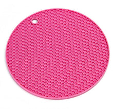 טען תמונה לצפייה בגלריה, תחתית סיליקון עגולה רב תכליתית-תחתית לסיר-BARONESS-ורוד בהיר-סופר הום
