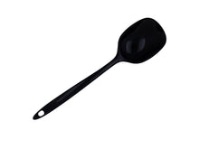 טען תמונה לצפייה בגלריה, מגוון כלי ששת מלמין במגוון צבעים-ששת סיליקון / פלסטיק-SUPERHOME סופרהום-כף חלוקה-שחור-סופר הום