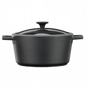 BLACK BERRY סדרת כלי בישול במגוון גדלים-סיר-Food appeal פודאפיל-סיר 4.6 ליטר,24 ס"מ-סופר הום