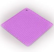 טען תמונה לצפייה בגלריה, תחתית סיליקון מרובעת לסיר-תחתית לסיר-BARONESS-סגול-סופר הום