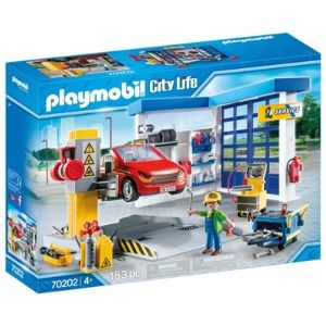 פליימוביל מוסך 70202-Playmobil-סופר הום